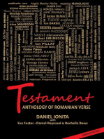 Testament - Anthology of Romanian Verse - English language only: English Language Only