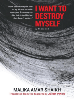 I Want to Destroy Myself: A Memoir