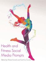 Health and Fitness Social Media Prompts