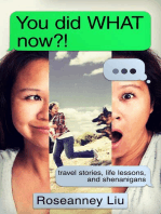 You did WHAT now?!: travel stories, life lessons, and shenanigans