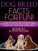 Dog Breed Facts for Fun! Book E-I