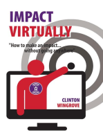 IMPACT VIRTUALLY: How to make an impact ... without going anywhere