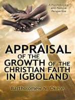 Appraisal of the Growth of the Christian Faith in Igboland: A Psychological and Pastoral Perspective