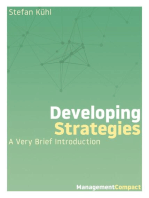 Developing Strategies: A Very Brief Introduction