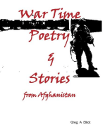War Time Poetry & Stories: from Afghanistan