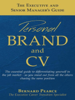 The Executive and Senior Manager's Guide - 1: Personal Brand and CV