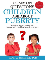 Common Questions Children Ask About Puberty: Insights from a nationally recognized health education expert