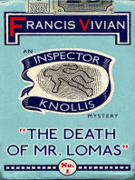 The Death of Mr. Lomas: An Inspector Knollis Mystery