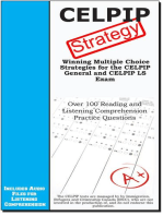 CELPIP Test Strategy: Winning Multiple Choice  Strategies for the  CELPIP General and  CELPIP LS Exam