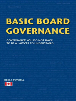 Basic Board Governance