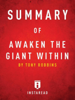 Summary of Awaken the Giant Within: by Tony Robbins | Includes Analysis