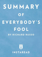 Summary of Everybody's Fool: by Richard Russo | Includes Analysis