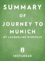 Summary of Journey to Munich: by Jacqueline Winspear | Includes Analysis