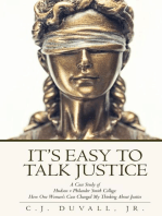 It's Easy to Talk Justice: A Case Study of Hudson v Philander Smith College: How One Woman's Case Changed My Thinking About Justice