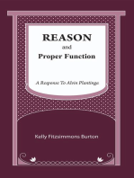 Reason and Proper Function: A Response to Alvin Plantinga