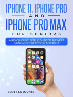 iPhone 11, iPhone Pro, and iPhone Pro Max For Seniors: A Ridiculously Simple Guide to the Next Generation of iPhone and iOS 13