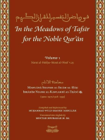 In the Meadows of Tafsir for the Noble Quran