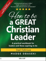 How to be a GREAT Christian Leader