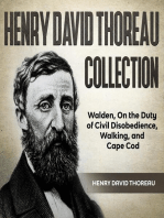 Henry David Thoreau Collection: Walden, On the Duty of Civil Disobedience, Walking, and Cape Cod
