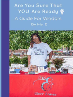 Are You Sure That You Are Ready?: A Guide for Vendors