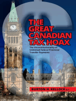 THE GREAT CANADIAN TAX HOAX: The Unconstitutionality of Unlimited Federal Provincial Transfer Payments