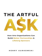 The Artful Ask: How arts organizations can build better partnerships & lifelong sponsors