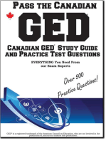 Pass the Canadian GED!: Complete Canadian GED Study Guide with Practice Test Questions