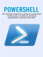 Powershell: The ultimate beginner's guide to Powershell, making you a master at Windows Powershell command line fast!