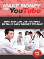 Make Money on YouTube: How you can use YouTube to make easy passive income!