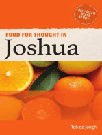 Food for Thought in Joshua: Bite-sized Bible Study in the Old Testament