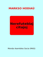 Markso hodiaŭ: Nerefuteblaj citaĵoj