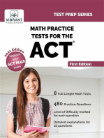 Math Practice Tests For The ACT
