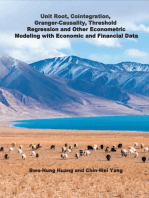 Unit Root, Cointegration, Granger-Causality, Threshold Regression and Other Econometric Modeling with Economics and Financial Data: 單根，共積，格蘭傑爾因果，門檻迴歸及其他計量經濟模式