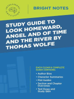 Study Guide to Look Homeward, Angel, and Of Time and the River by Thomas Wolfe