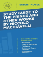 Study Guide to The Prince and Other Works by Niccolò Machiavelli