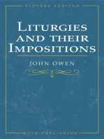 Liturgies and their Imposition