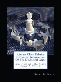 Advance Chess Inferential View Analysis-The Double Set Game Robotic  Intelligence: Double Set Game - Book 2, Vol. 2 - by Siafa B. Neal