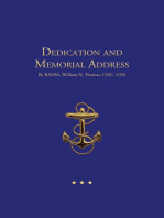 Dedication and Memorial Address