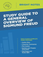 Study Guide to a General Overview of Sigmund Freud