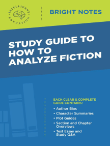 Read Study Guide To How To Analyze Fiction Online Intelligent Education Books