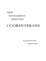 1 Corinthians: A Critical & Exegetical Commentary