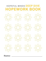 Hopeful Minds Deep Dive Hopework Book: Hopeful Minds Deep Dive