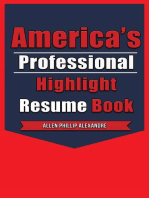 America's Professional Highlight Resume Book