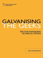 Galvanising the Geeks