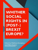 Whither Social Rights in (Post-)Brexit Europe?