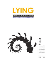 Lying: Perspective from Science and Philosophy