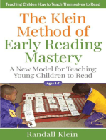 The Klein Method of Early Reading Mastery: A New Model for Teaching Young Children to Read