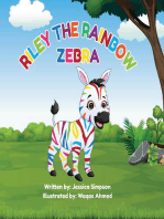 Riley The Rainbow Zebra
