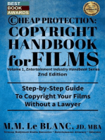 CHEAP PROTECTION, COPYRIGHT HANDBOOK FOR FILMS, 2nd Edition: Step-by-Step Guide to Copyright Your Film Without a Lawyer