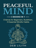 Peaceful Mind: 3 Books in 1: Chakras for Beginners, Buddhism, 5 Essential Mindful Habits: 3 Books in 1: Chakras for Beginners,